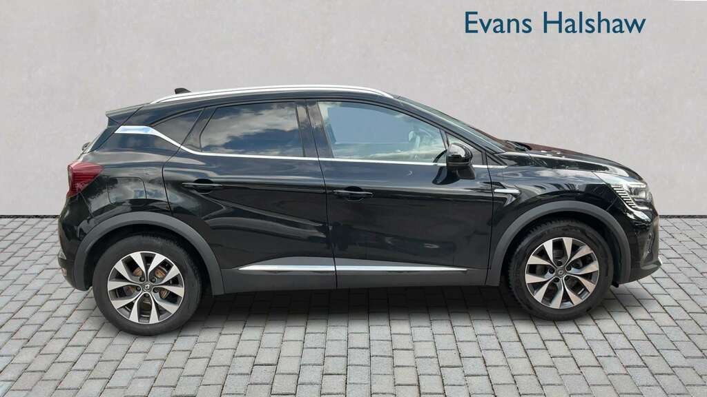 Renault Captur 1.0 Tce 90 S Edition 2021 HV21YSF Black #3
