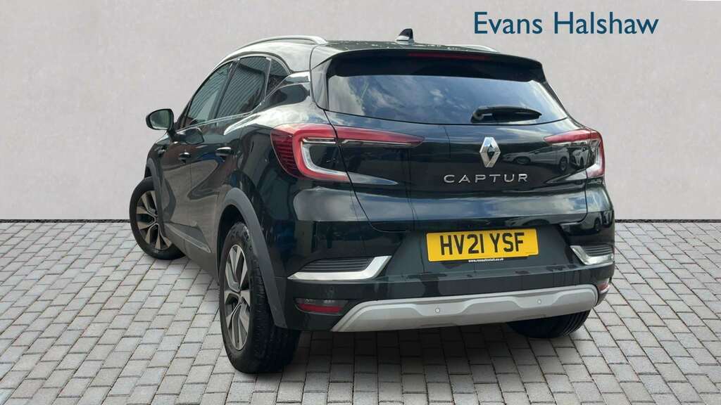 Renault Captur 1.0 Tce 90 S Edition 2021 HV21YSF Black #2