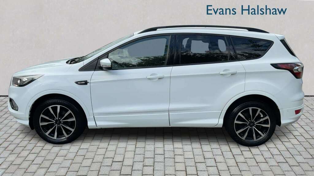 Ford Kuga 1.5 Tdci St-line 2Wd 2018 LGZ2682 White #2
