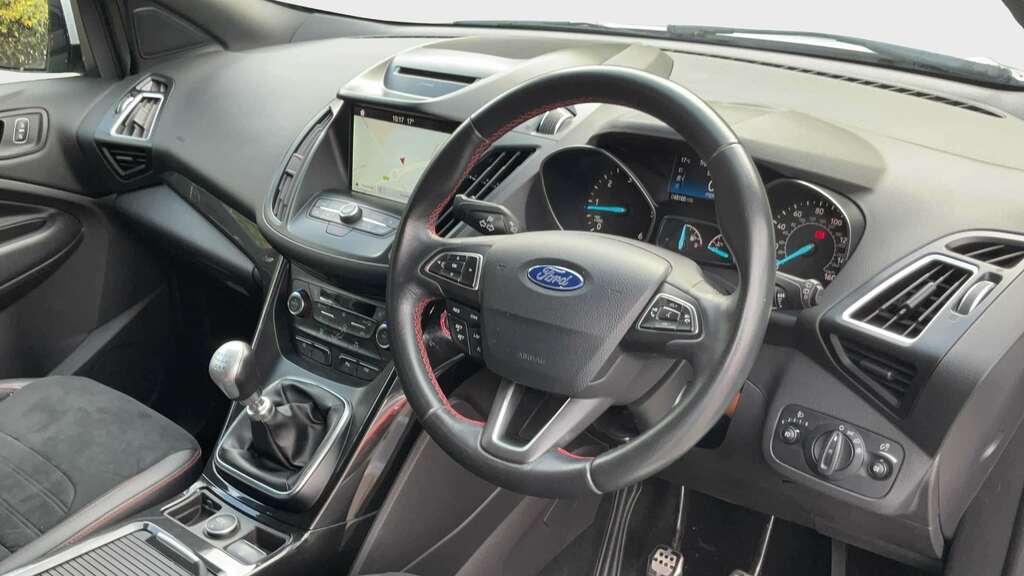 Ford Kuga 1.5 Tdci St-line 2Wd 2018 LGZ2682 White #6