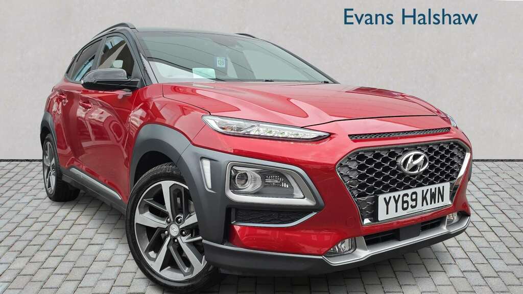 Hyundai Kona 1.6T Gdi Blue Drive Premium Gt 4Wd Dct 2019 Red