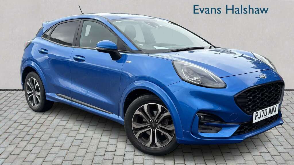 Ford Puma 1.0 Ecoboost Hybrid Mhev St-line 2020 Blue