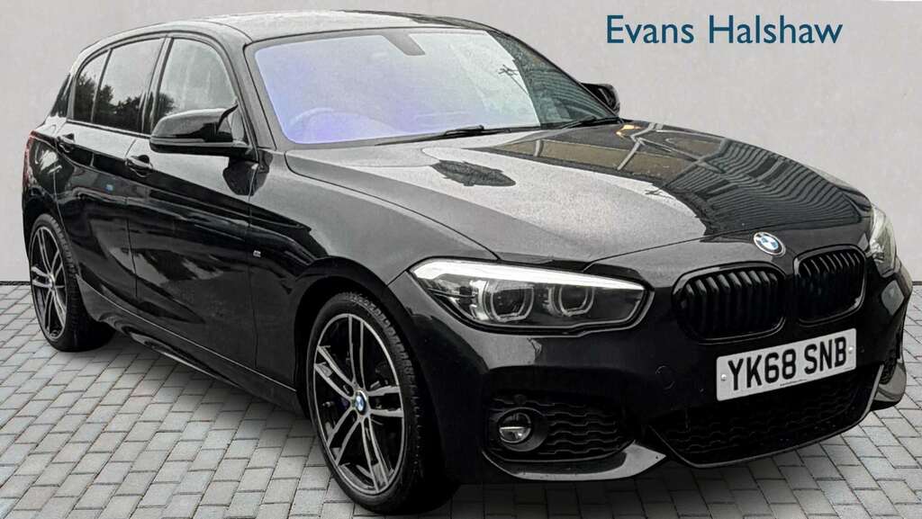 BMW 1 Series 118D M Sport Shadow Edition 2019 Black
