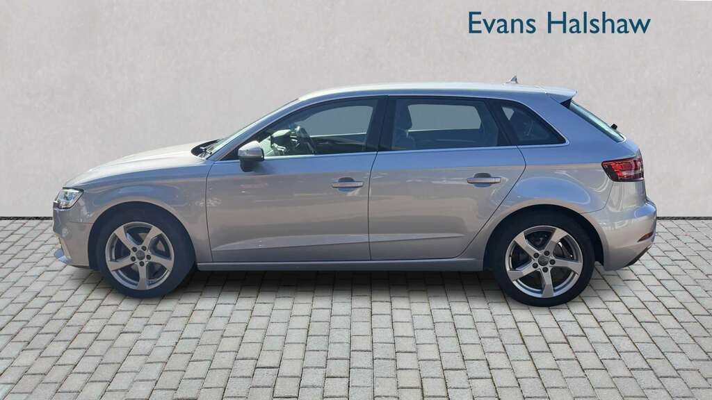 Audi A3 1.0 Tfsi Sport 2018 KT18XOU Silver #3