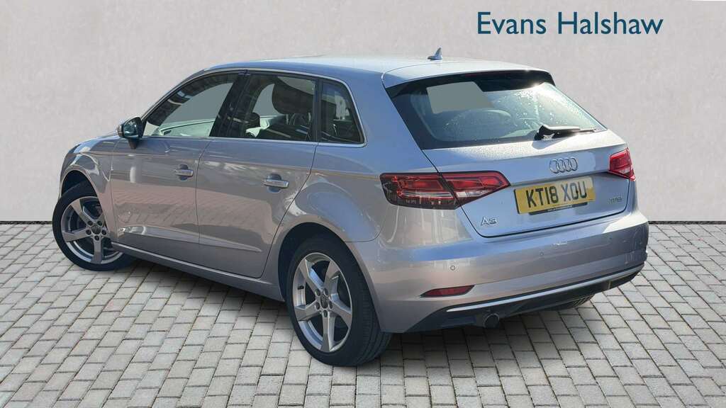 Audi A3 1.0 Tfsi Sport 2018 KT18XOU Silver #2