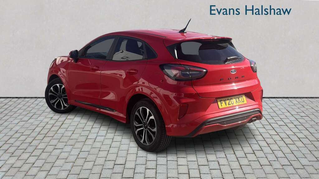 Ford Puma 1.0 Ecoboost St-line 2020 FV20XKO Red #2