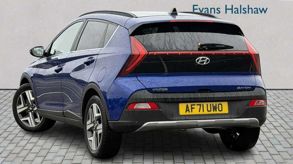Hyundai Bayon 1.0 Tgdi 48V Mhev Premium Dct 2021 Blue #2