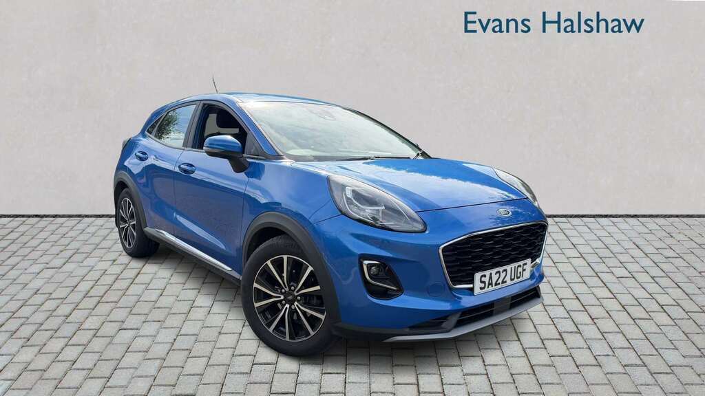 Ford Puma 1.0 Ecoboost Hybrid Mhev Titanium 2022 Blue