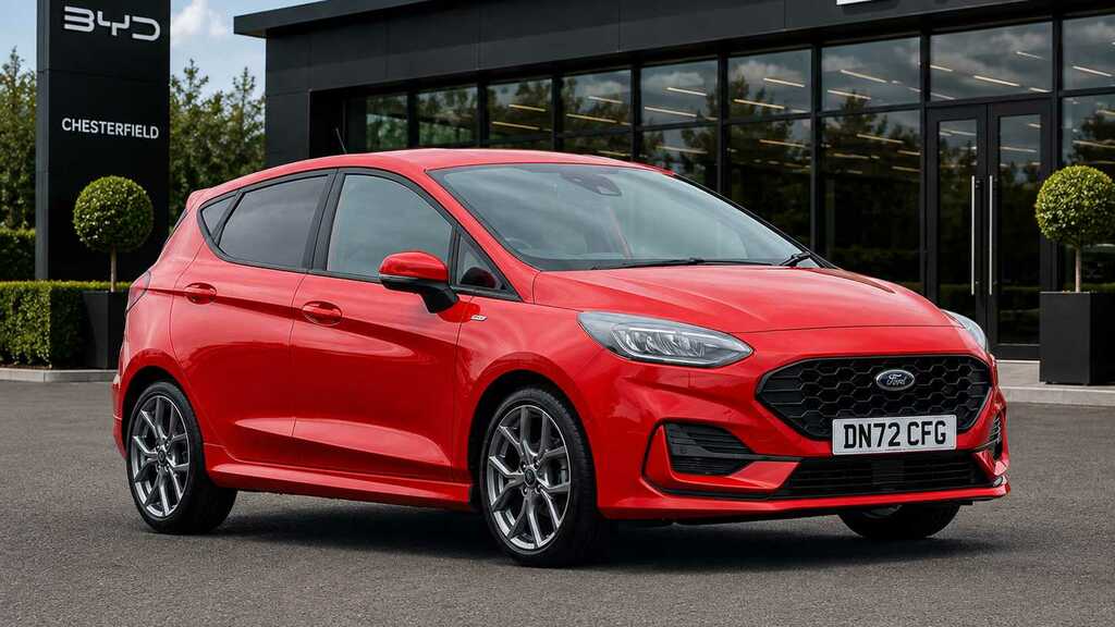 Ford Fiesta 1.0 Ecoboost Hybrid Mhev 125 St-line Edition 2 Red