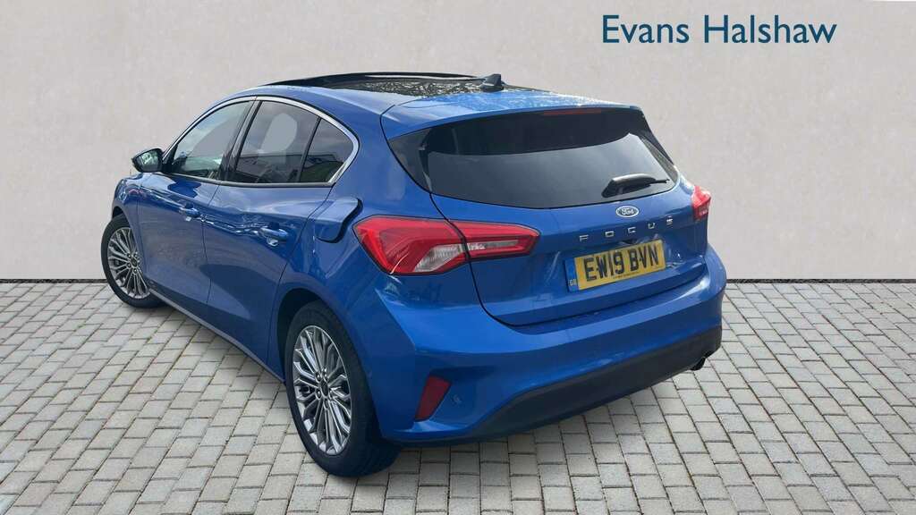 Ford Focus 2.0 Ecoblue Titanium X 2019 EW19BVN Blue #2