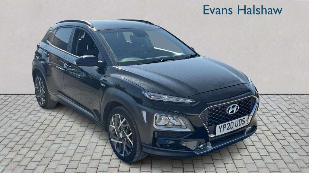 Hyundai Kona 1.6 Gdi Hybrid Premium Dct 2020 Black