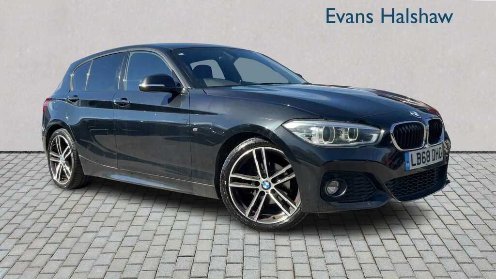 BMW 1 Series 116D M Sport Navservotronic Step 2018 Black