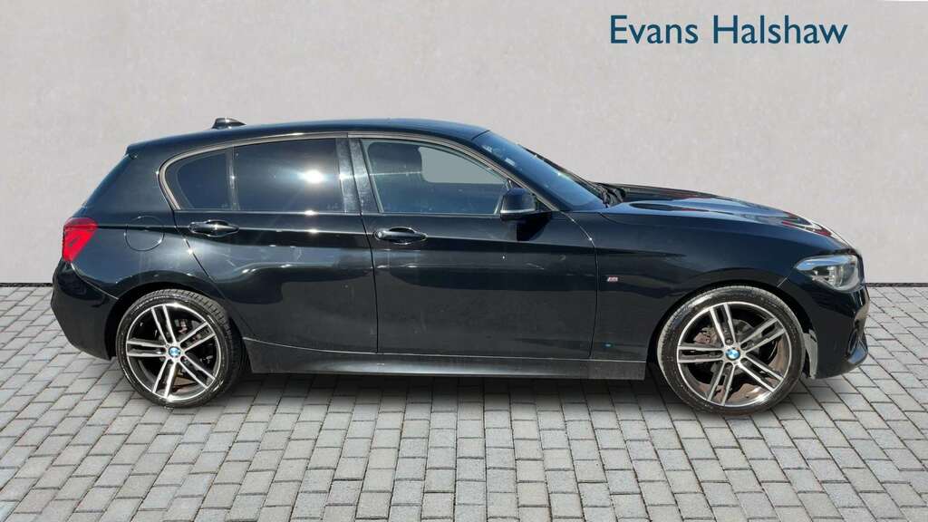 BMW 1 Series 116D M Sport Navservotronic Step 2018 Black #3
