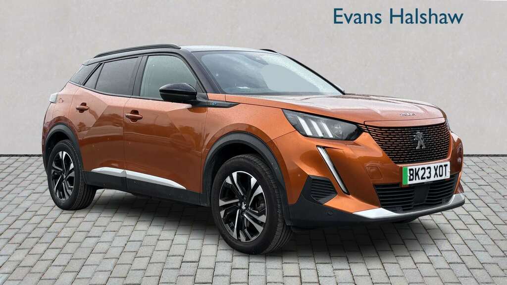 Peugeot e-2008 100Kw Gt 50Kwh 2023 Orange