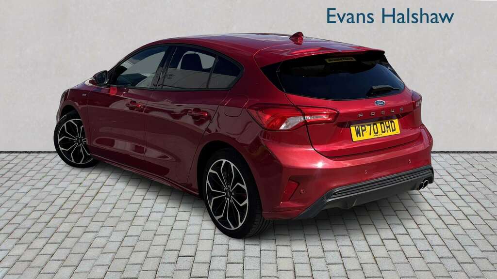 Ford Focus 1.5 Ecoblue 120 St-line X Edition 2020 Red #2