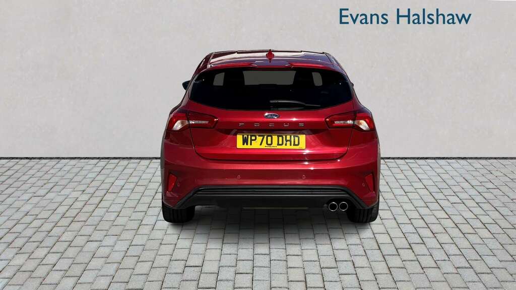 Ford Focus 1.5 Ecoblue 120 St-line X Edition 2020 Red #4