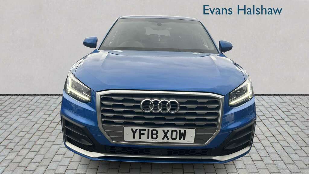 Audi Q2 1.4 Tfsi S Line S Tronic 2018 YF18XOW Blue #3