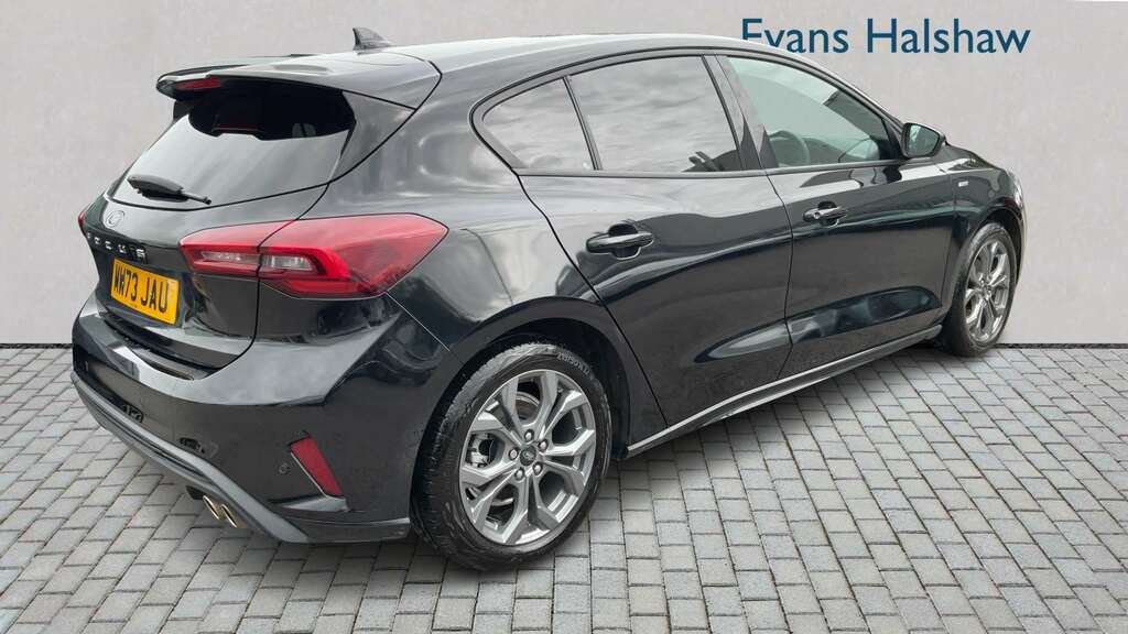 Ford Focus 1.0 Ecoboost St-line 2023 MW73JAU Black #2