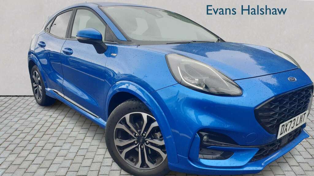 Ford Puma 1.0 Ecoboost Hybrid Mhev St-line 2023 Blue