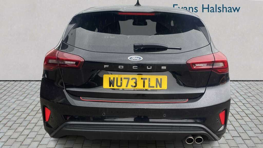 Ford Focus 1.0 Ecoboost St-line 2023 WU73TLN Black #4