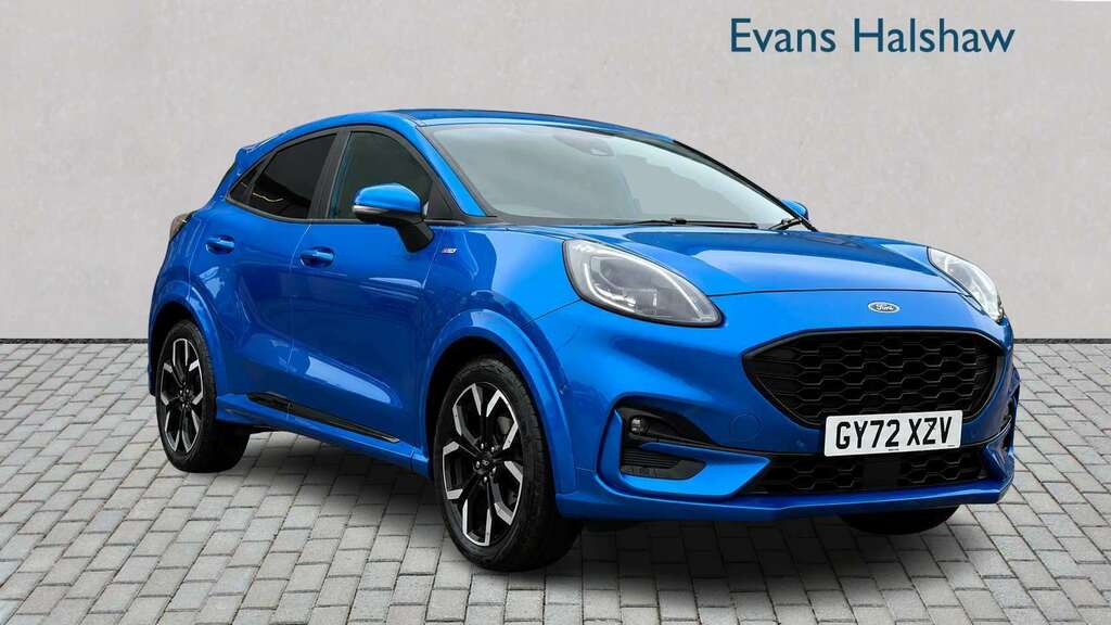 Ford Puma 1.0 Ecoboost Hybrid Mhev 155 St-line X 2022 Blue