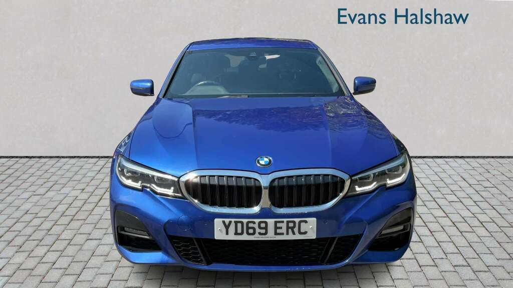 BMW 3 Series 320D M Sport Step 2020 YD69ERC Blue #4