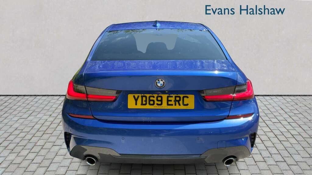 BMW 3 Series 320D M Sport Step 2020 YD69ERC Blue #5