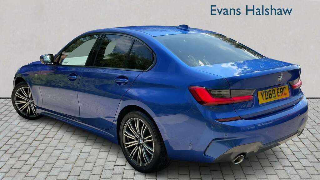 BMW 3 Series 320D M Sport Step 2020 YD69ERC Blue #2
