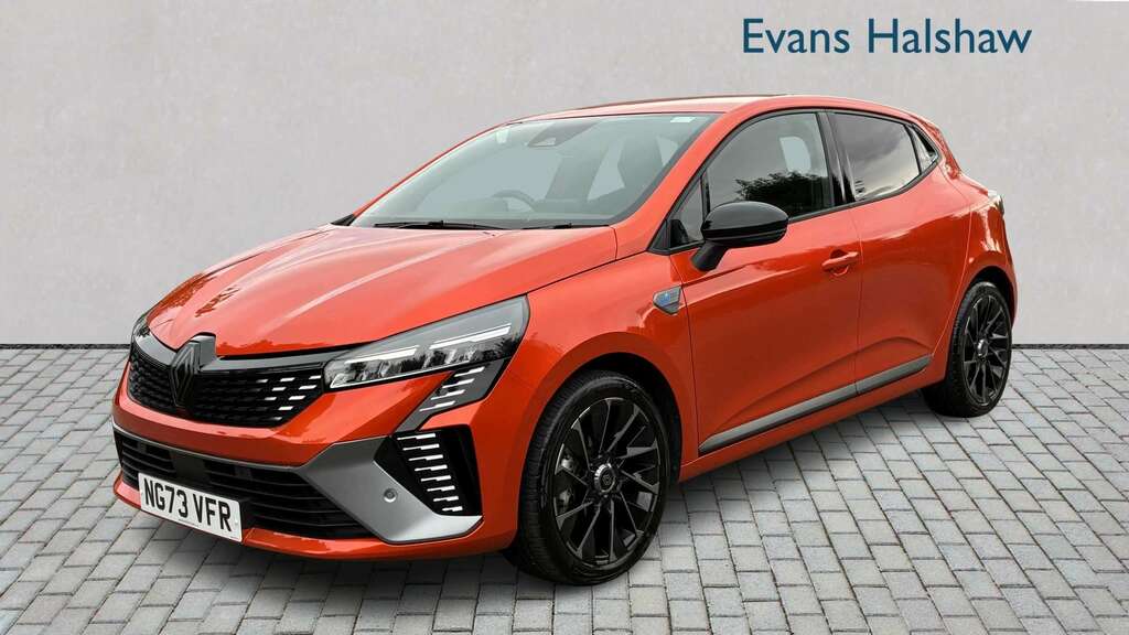 Renault Clio 1.6 E-tech Full Hybrid 145 Esprit Alpine NG73VFR Orange #3