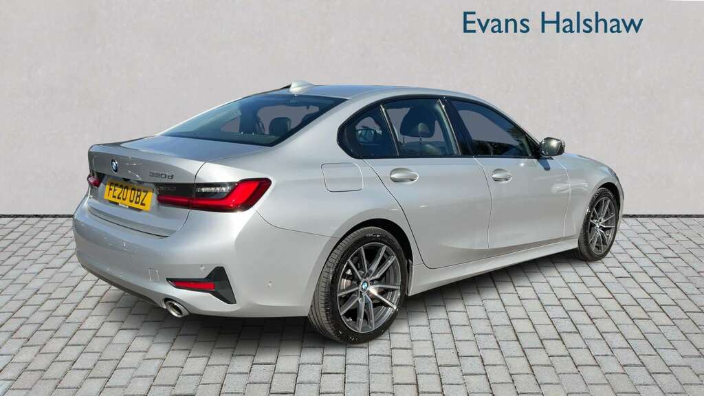 BMW 3 Series 320D Sport Step 2020 FE20OBZ Silver #2