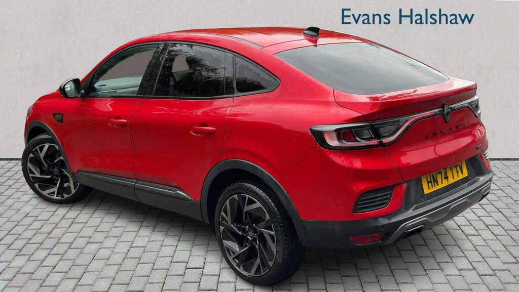 Renault Arkana 1.6 E-tech Fhev 145 Esprit Alpine 2024 Red #2
