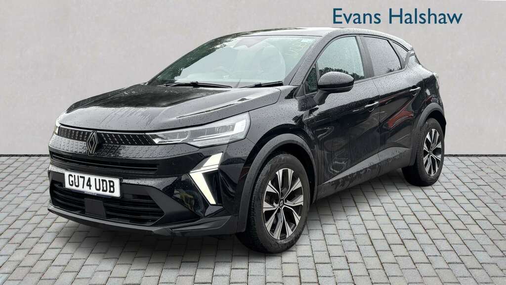 Renault Captur 1.6 E-tech Full Hybrid 145 Evolution 2024 GU74UDB Black #3