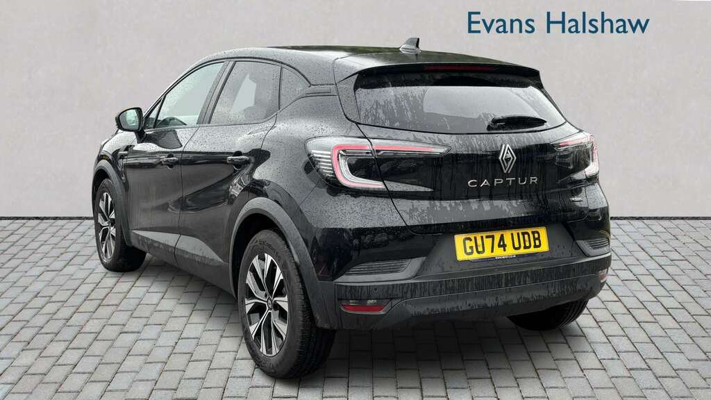 Renault Captur 1.6 E-tech Full Hybrid 145 Evolution 2024 GU74UDB Black #4