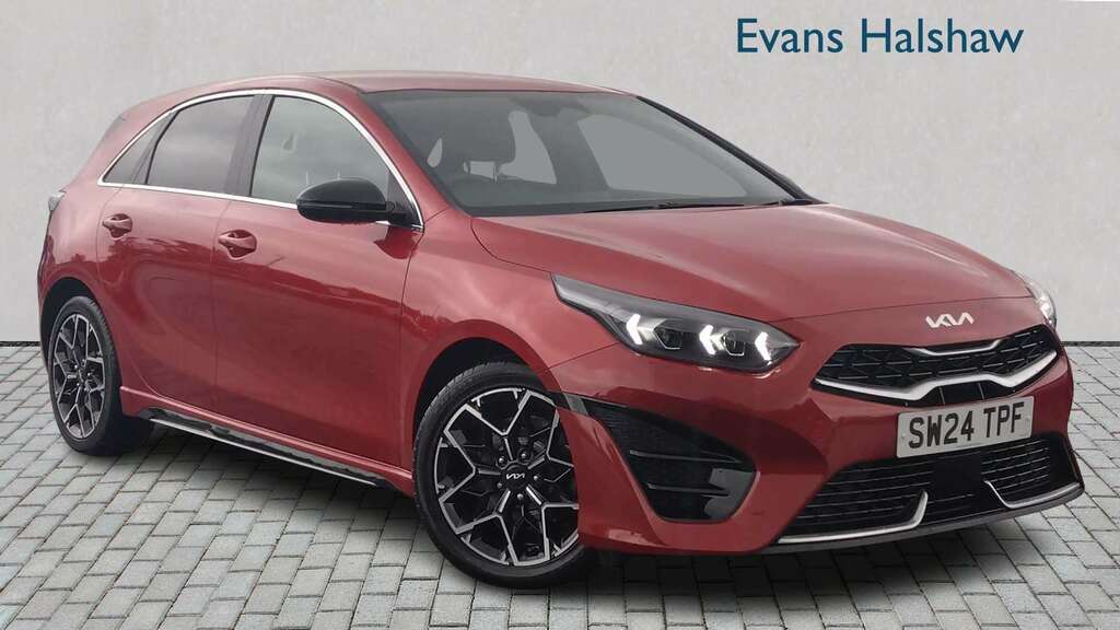 Kia Ceed 1.5T Gdi Isg 138 Gt-line Dct 2024 Red