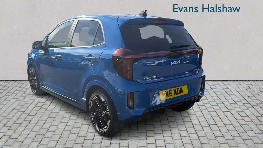 Kia Picanto 1.2 Gt-line S 2024 Blue #4