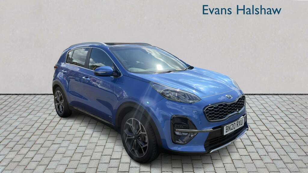 Kia Sportage 1.6T Gdi Gt-line S Dct Awd 2020 Blue