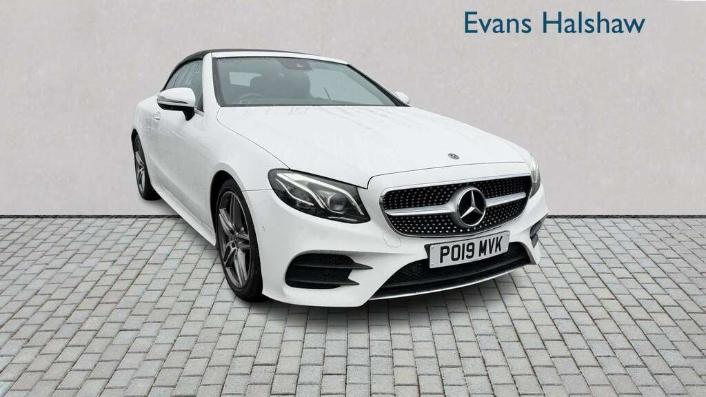 Mercedes-Benz E Class E300 Amg Line Premium Plus 9G-tronic 2019 White