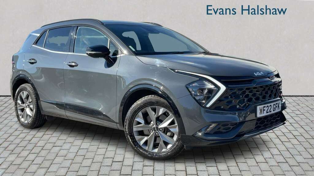 Kia Sportage 1.6T Gdi Hev Gt-line 2022 Grey