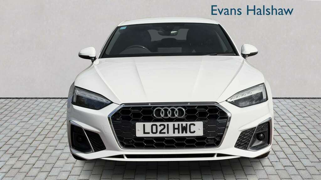 Audi A5 35 Tdi S Line S Tronic 2021 LO21HWC White #3
