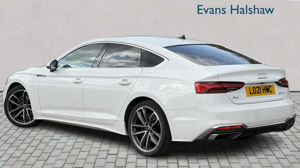 Audi A5 35 Tdi S Line S Tronic 2021 LO21HWC White #2