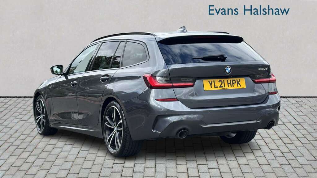 BMW 3 Series 320D Mht M Sport Step 2021 YL21HPK Grey #2