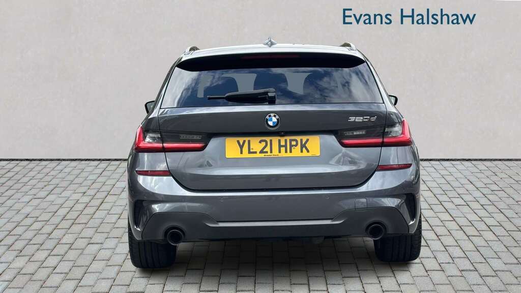 BMW 3 Series 320D Mht M Sport Step 2021 YL21HPK Grey #5