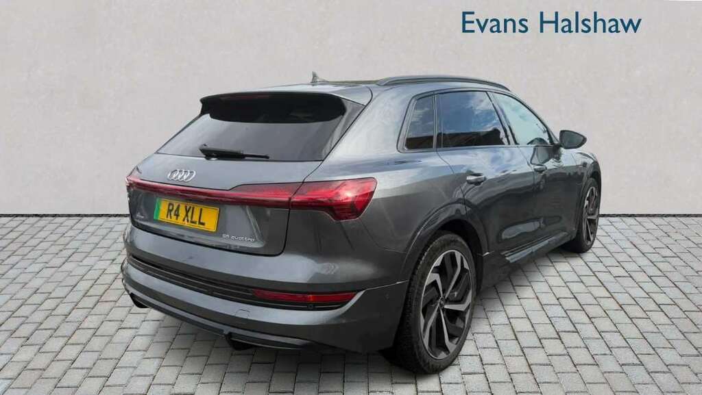 Audi E-tron 300Kw 55 Quattro 95Kwh Black Edition 2021 Grey #5