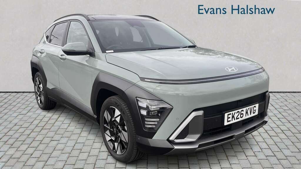 Hyundai Kona 1.6 Hybrid 138 Ultimate Dct 2026 Green