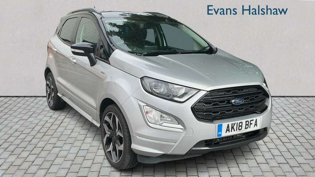 Ford Ecosport 1.0 Ecoboost 125 St-line 2018 Silver