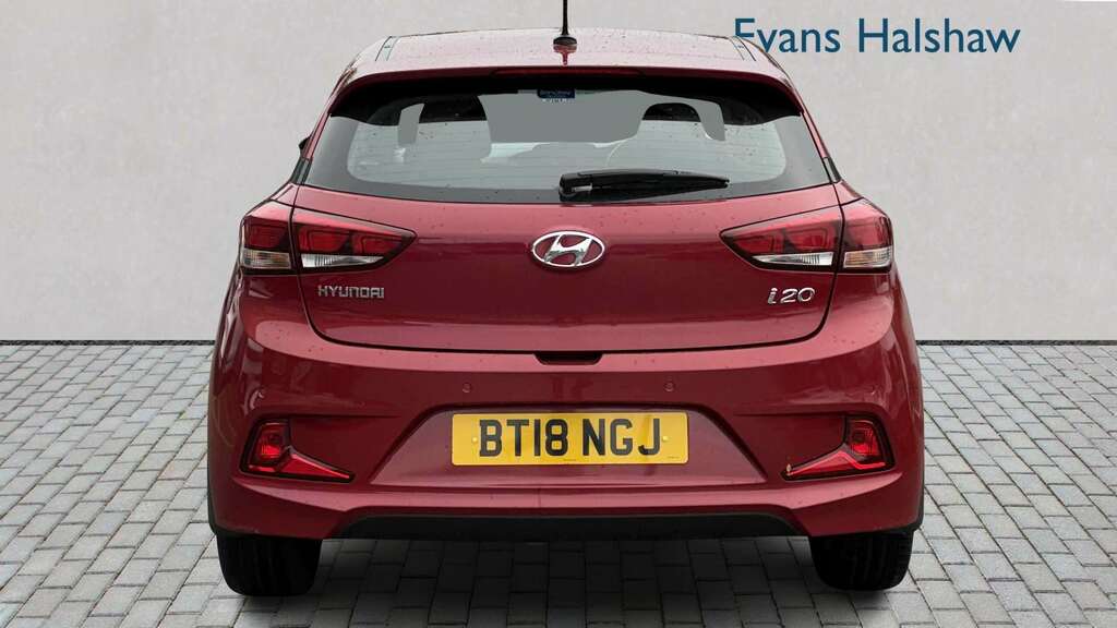Hyundai I20 1.0T Gdi Se 2018 Red #5
