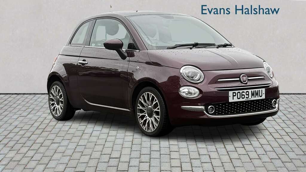 Fiat 500 Hatchback Grey #1