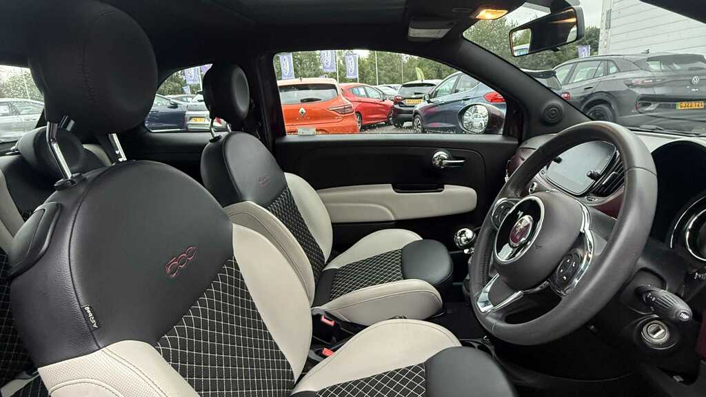 Fiat 500 Hatchback Grey #3