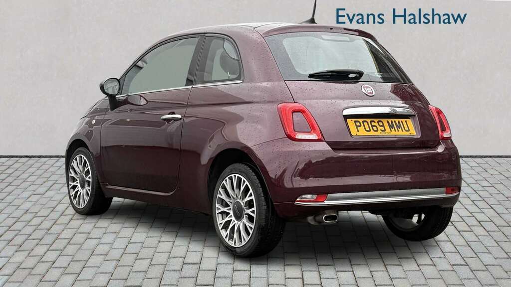 Fiat 500 Hatchback Grey #2