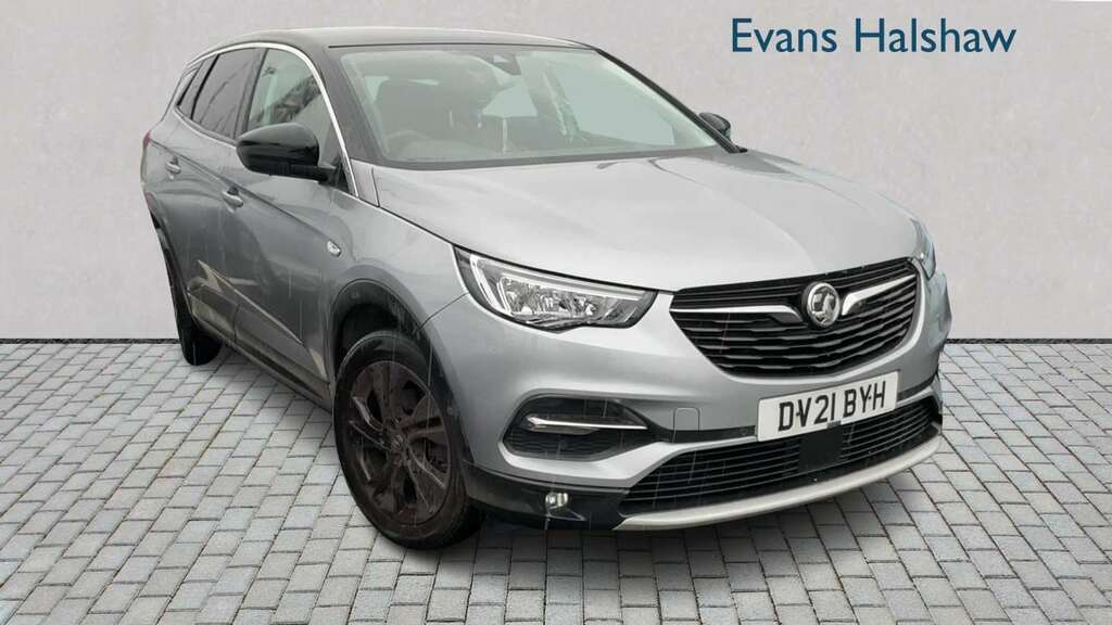 Vauxhall Grandland X 1.2 Turbo Elite Nav 2021 Silver